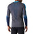 Smartwool Intraknit Merino 200 Colorblock Crew Top - Men's Neptune Blue
