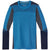 Smartwool Intraknit Merino 200 Colorblock Crew Top - Men's Neptune Blue