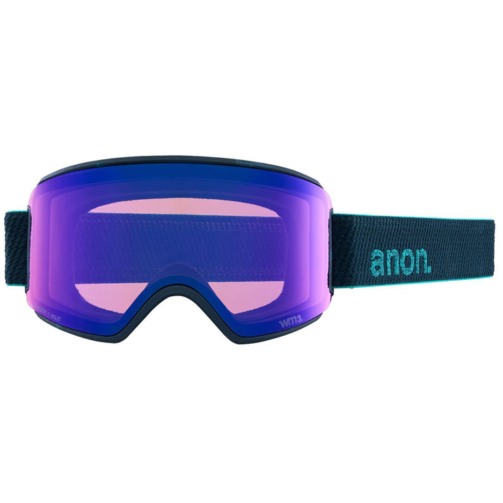 Anon WM3 MFI Goggles - Women's Peacock/Perceive Sunny Onyx+Perceive Variable Violet