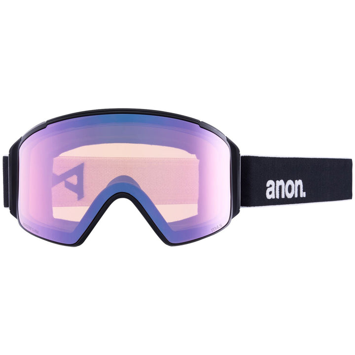Anon M4S Cylindrical Goggles Black/Perceive Variable Blue+Perceive Cloudy Pink