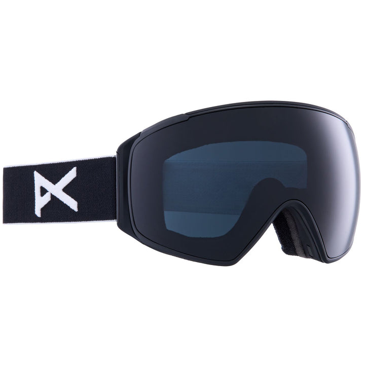 Anon M4S Toric Polarized Low Bridge Fit Goggles Black/Polar Smoke+Perceive Variable Violet