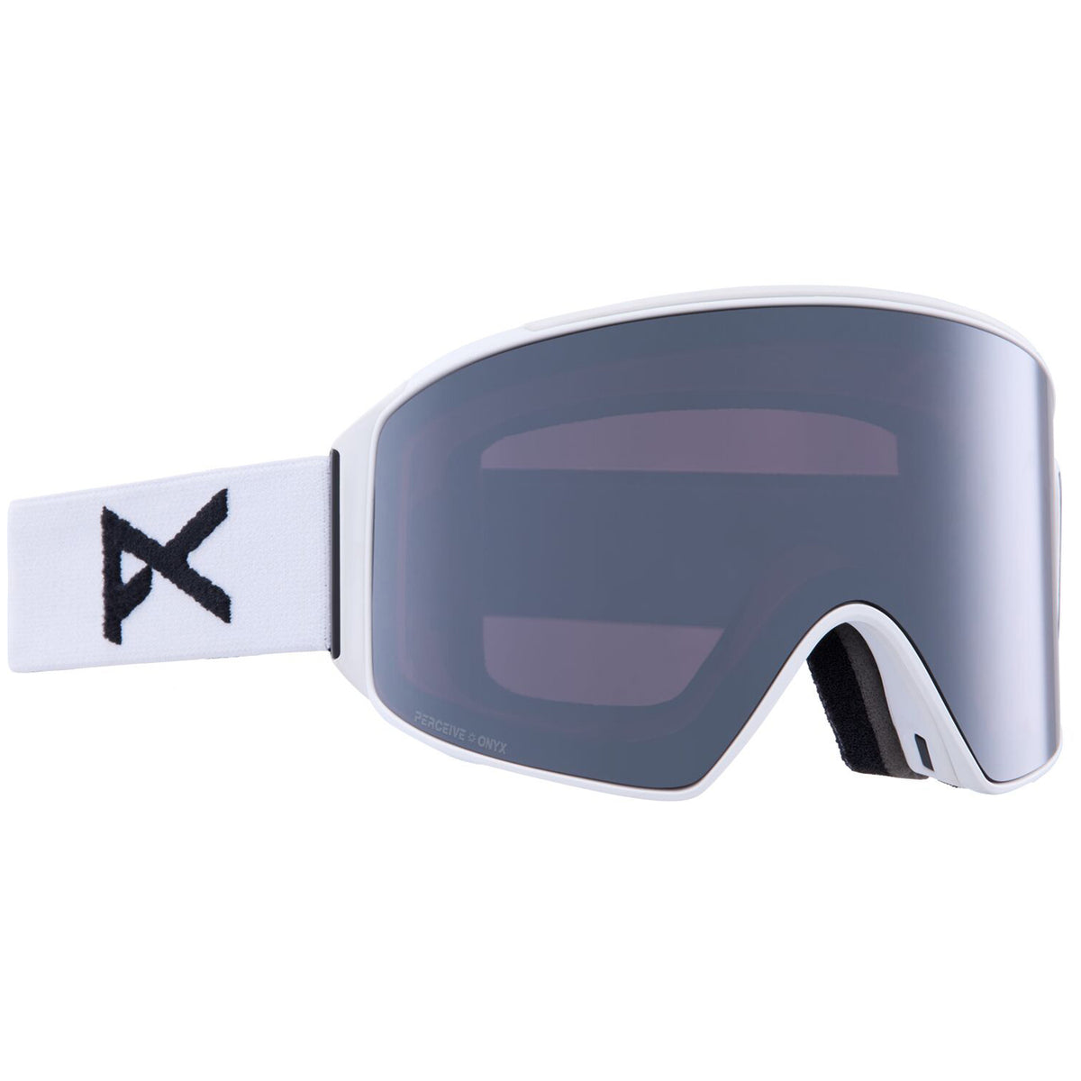 Anon M4 Cylindrical MFI Low Bridge Fit Goggles White/Perceive Sunny Onyx+Perceive Variable Violet