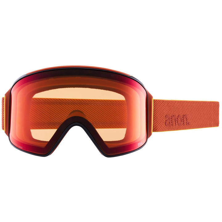Anon M4 Cylindrical MFI Low Bridge Fit Goggles Amber/Perceive Sunny Onyx+Perceive Variable Violet