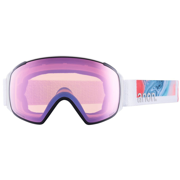 Anon M4S Toric Low Bridge Fit Goggles Ripple/Perceive Variable Blue+Perceive Cloudy Pink