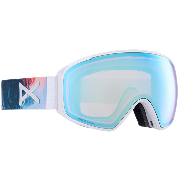 Anon M4S Toric Low Bridge Fit Goggles Ripple/Perceive Variable Blue+Perceive Cloudy Pink