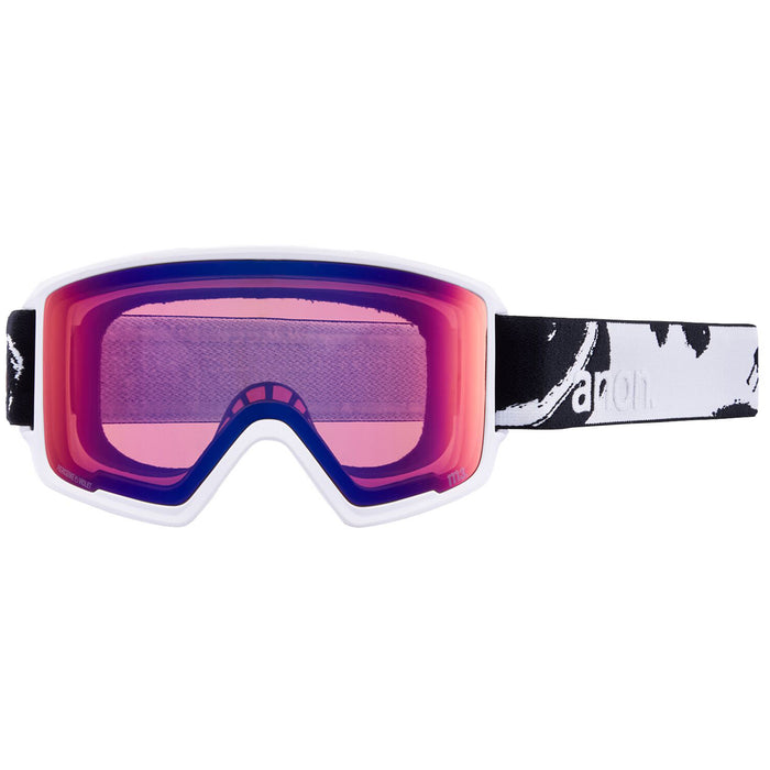 Anon M3 MFI Low Bridge Fit Goggles Family Tree/Perceive Sunny Onyx+Perceive Variable Violet