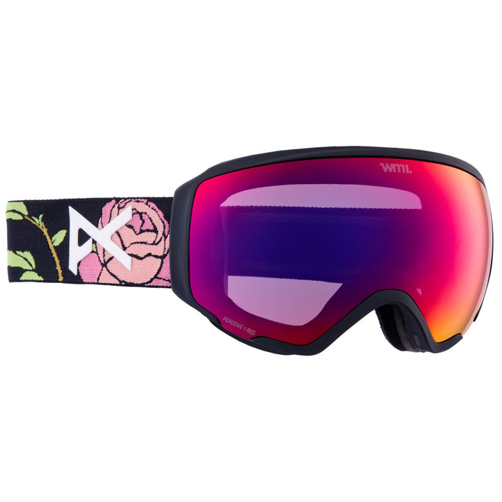Anon WM1 MFI Low Bridge Fit Goggles - Women's Talen Scout/Perceive Sunny Red+Perceive Cloudy Burst