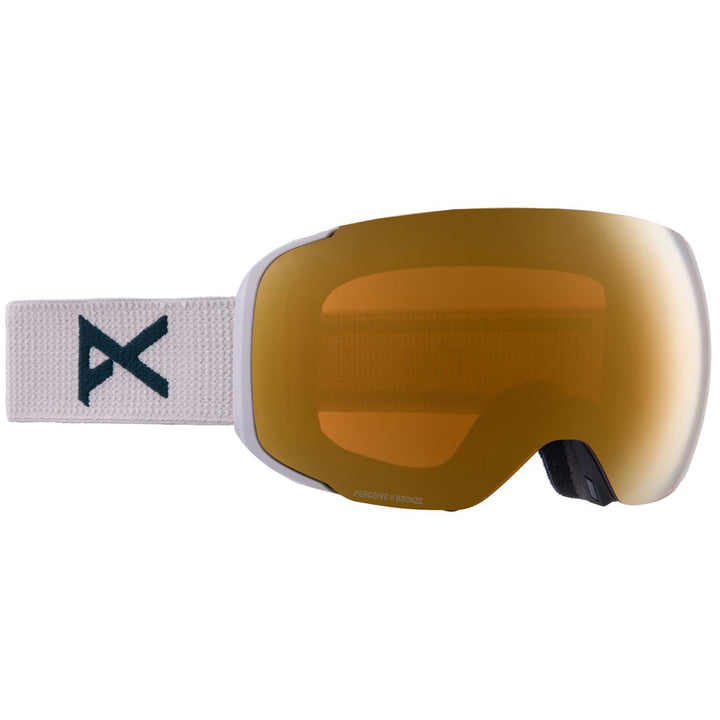 Anon M2 MFI Low Bridge Fit Goggles Warm Gray/Perceive Sunny Bronze+Perceive Cloudy Burst