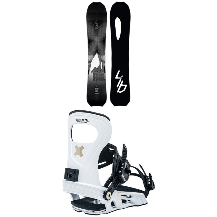 Lib Tech T.Rice Orca Snowboard + Bent Metal Metta Snowboard Bindings - Women's 2023