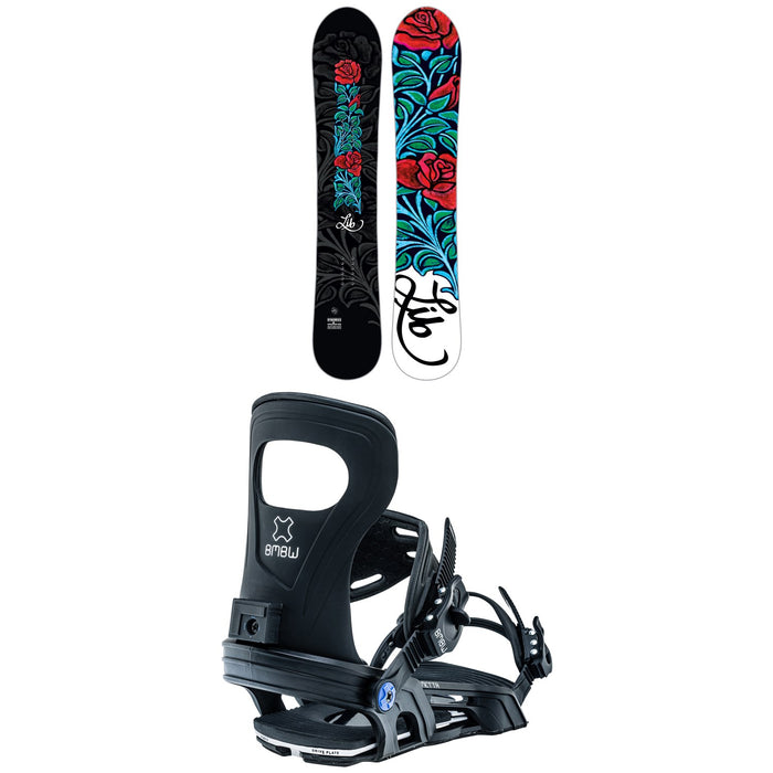 Lib Tech Dynamiss C3 Snowboard + Bent Metal Metta Snowboard Bindings - Women's 2023