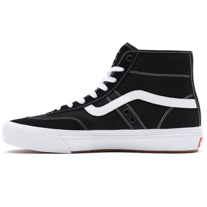Vans Crockett High Shoes - Men's Black/White