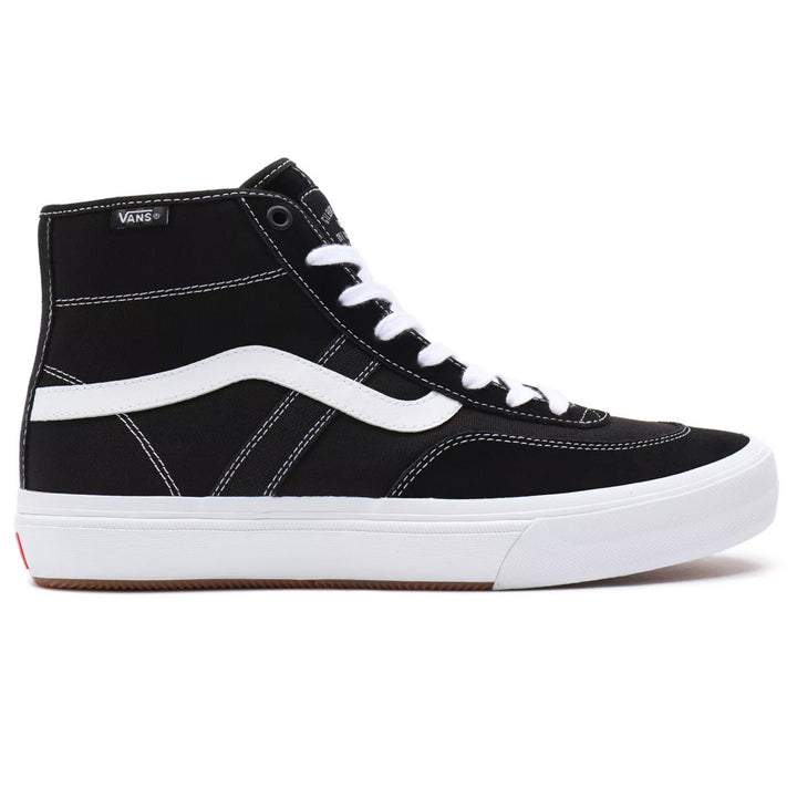 Vans Crockett High Shoes - Men's Black/White