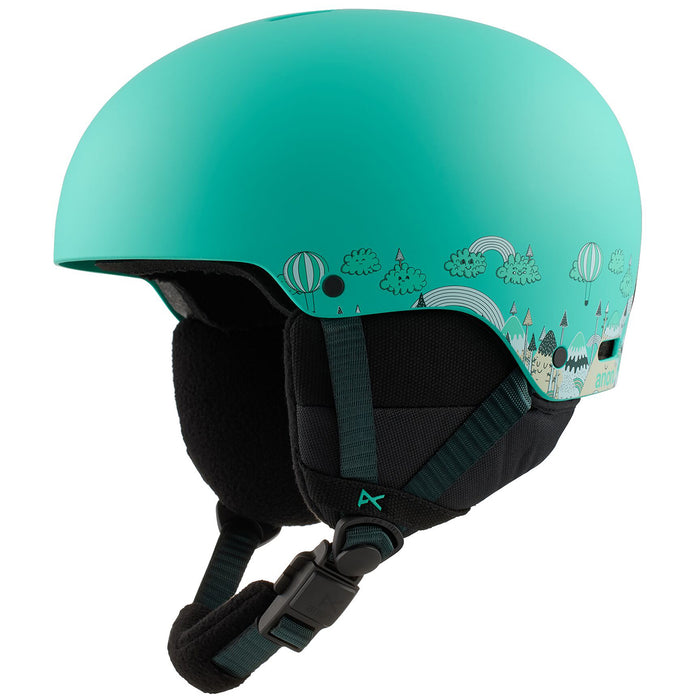Anon Rime 3 Round Fit Helmet - Kids' Happy Teal