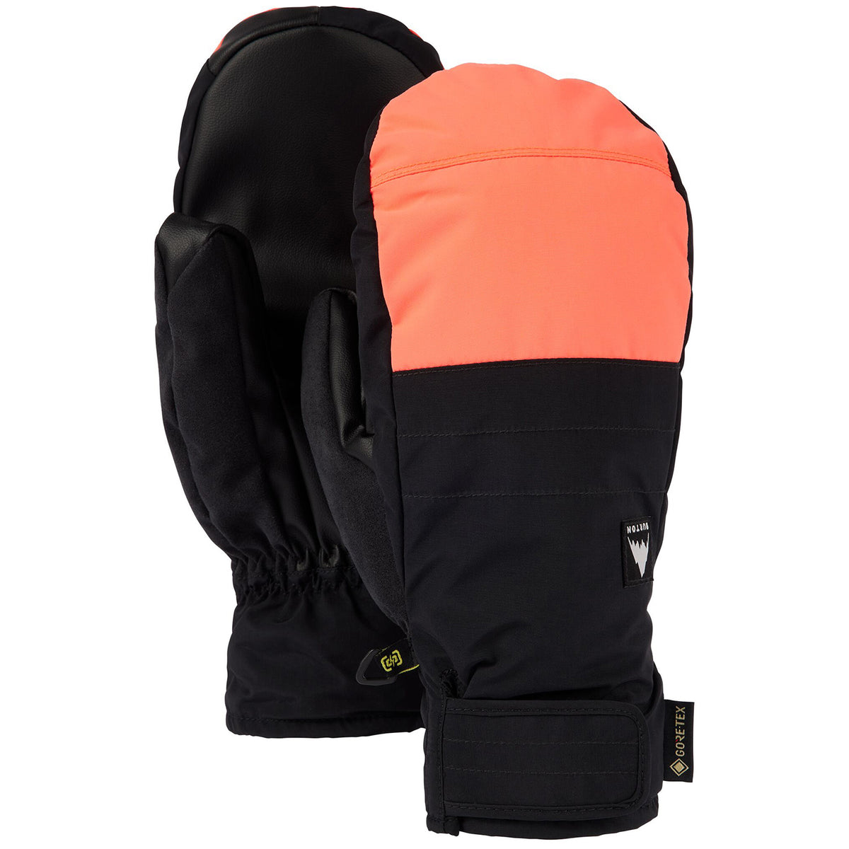Burton Reverb GORE-TEX Mittens True Black/Tetra Orange