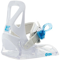 Burton Mini Grom Snowboard Bindings - Toddlers' 2024 White::White