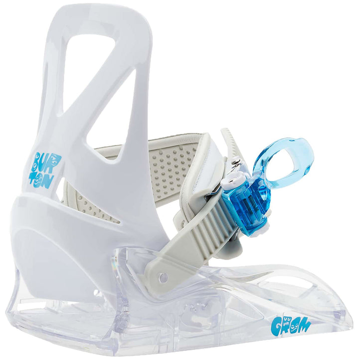 Burton Mini Grom Snowboard Bindings - Toddlers' 2024 White