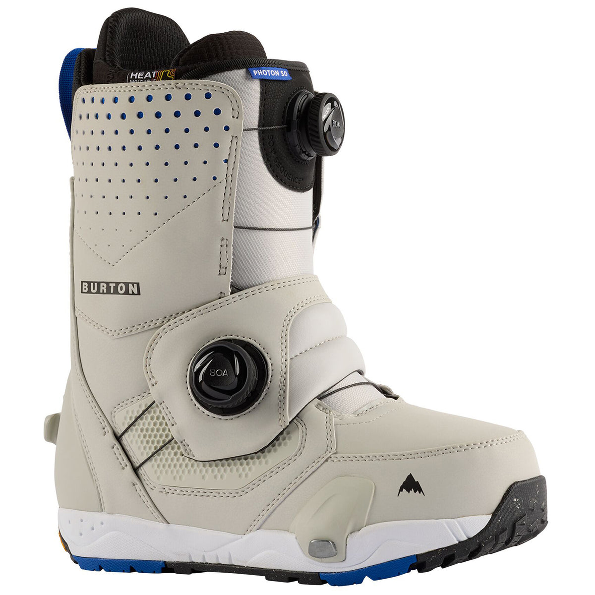 Burton Photon Step On Soft Snowboard Boots Gray Cloud