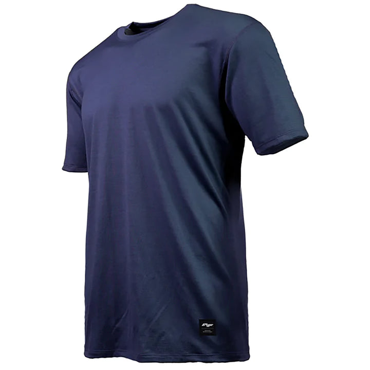 NF Super Fine 100% Merino Short Sleeve Riding Tee Midnight Navy