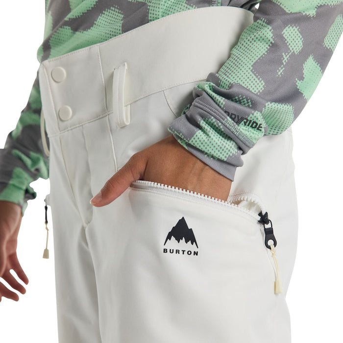 Burton Marcy High Rise Pants - Women's Stout White