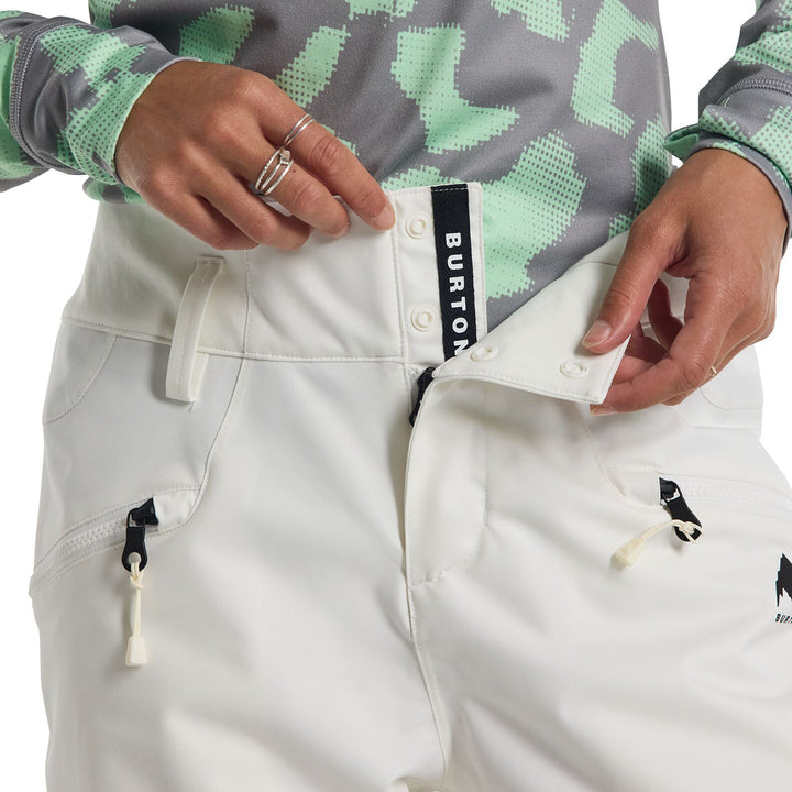 Burton Marcy High Rise Pants - Women's Stout White