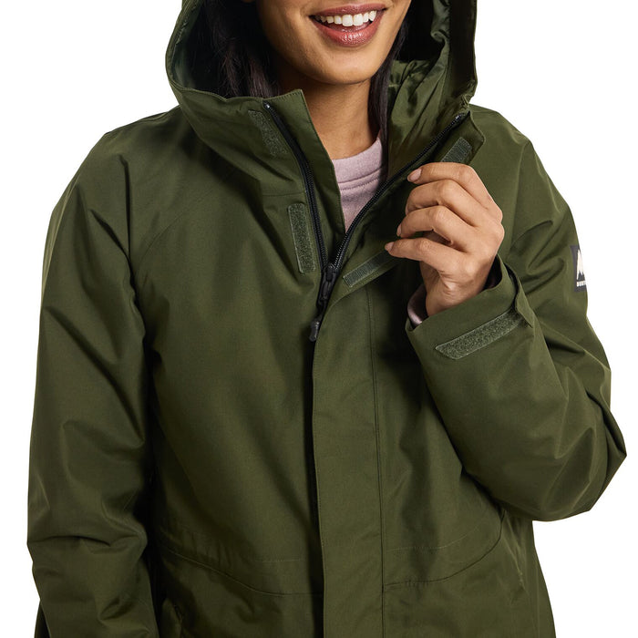 Burton Veridry 2L Rain Jacket - Women's Forest Night