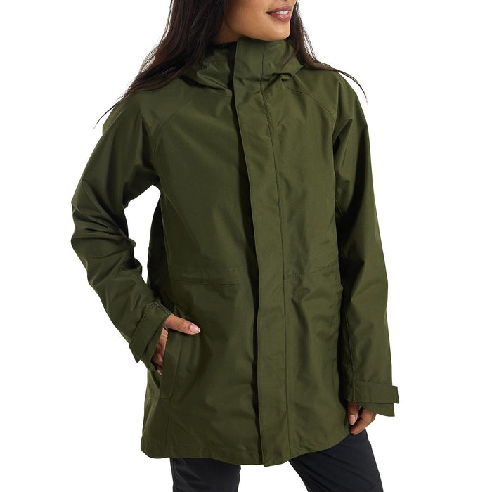 Burton Veridry 2L Rain Jacket - Women's Forest Night
