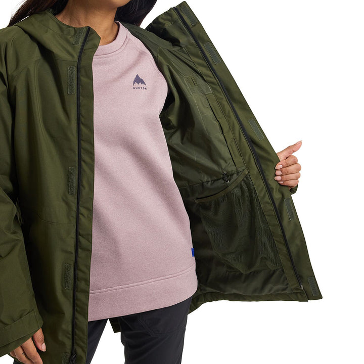 Burton Veridry 2L Rain Jacket - Women's Forest Night