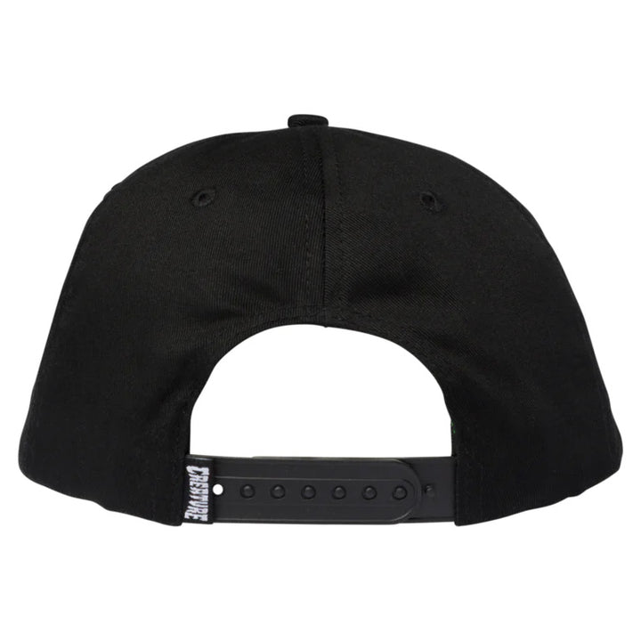 Creature Transmission 2 Snapback Mid Profile Black OS Baseball Hat Black