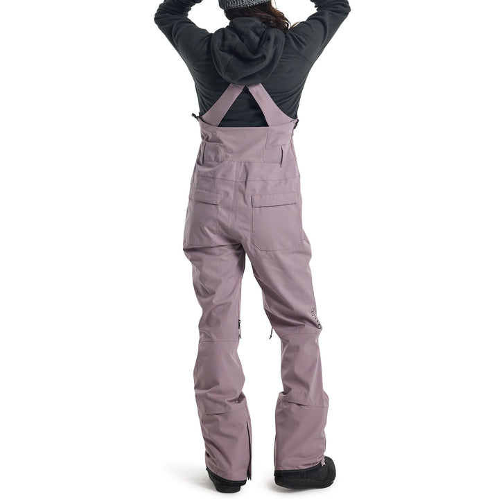 Burton Avalon Stretch Short Bibs - Women's Elderberry