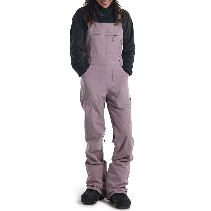 Burton Avalon Stretch Short Bibs - Women's Elderberry