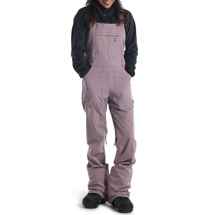 Burton Avalon Stretch Short Bibs - Women's Elderberry