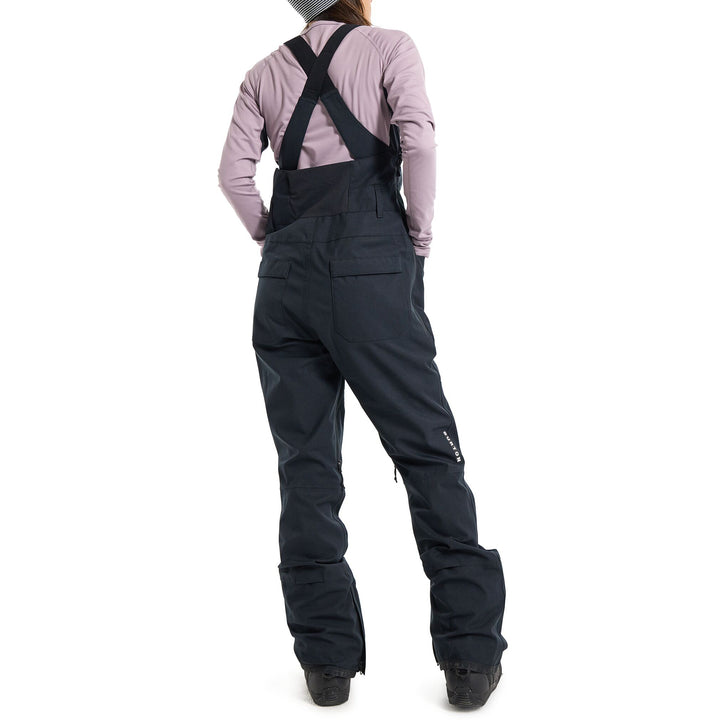Burton Avalon Stretch Tall Bibs - Women's True Black