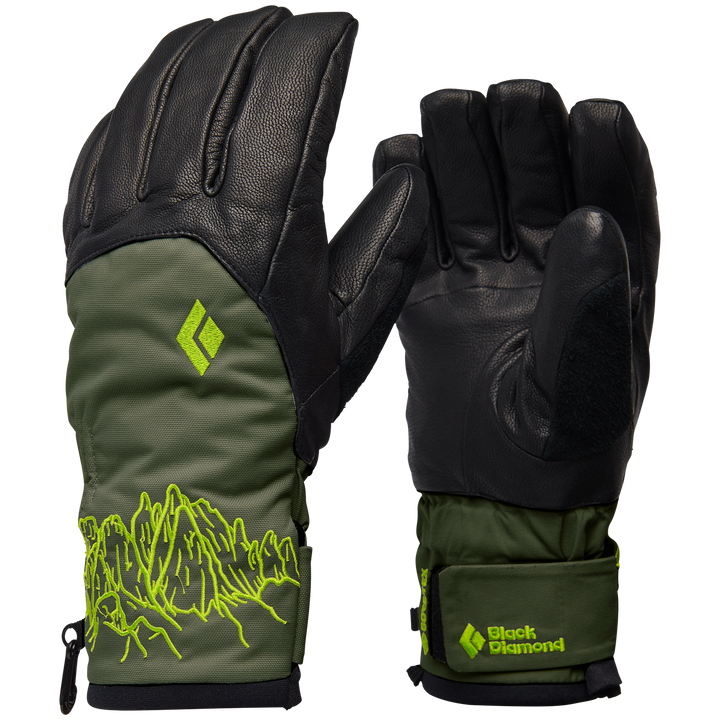 Black Diamond Legend JJ Edition Gloves Black/Tundra
