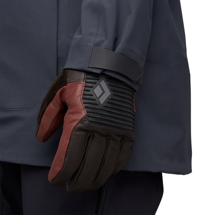 Black Diamond Session Knit Gloves Cafe Brown/Mulled Cider