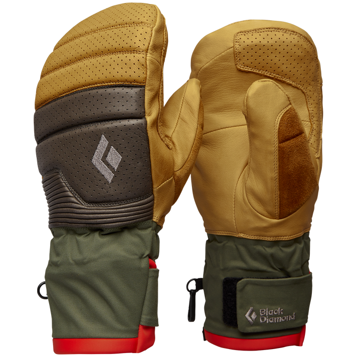 Black Diamond Progression Mittens Natural/Walnuts