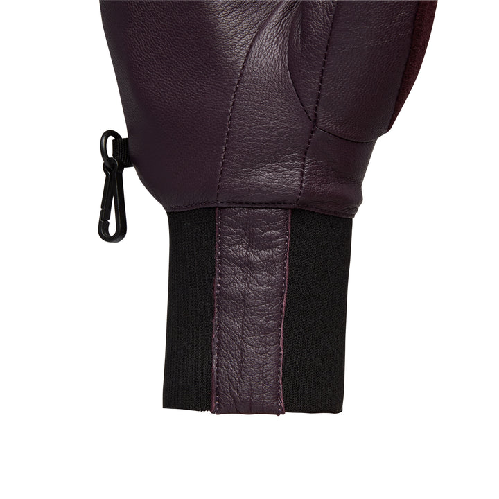 Black Diamond Session Knit Mittens - Women's Bordeaux