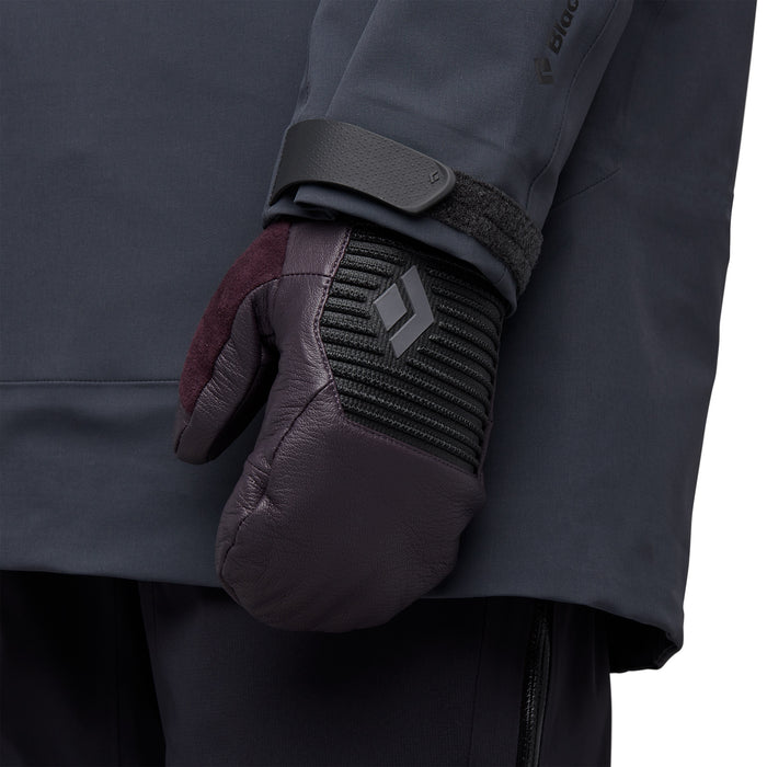 Black Diamond Session Knit Mittens - Women's Bordeaux