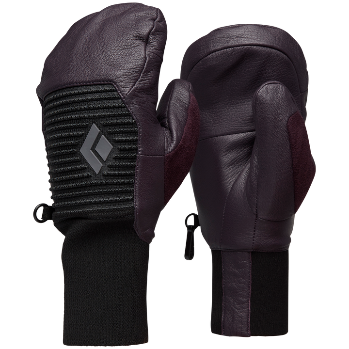 Black Diamond Session Knit Mittens - Women's Bordeaux