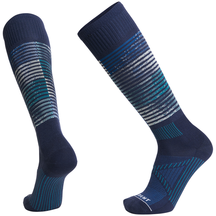 Le Bent Ultra Light Air Snow Socks Black Iris
