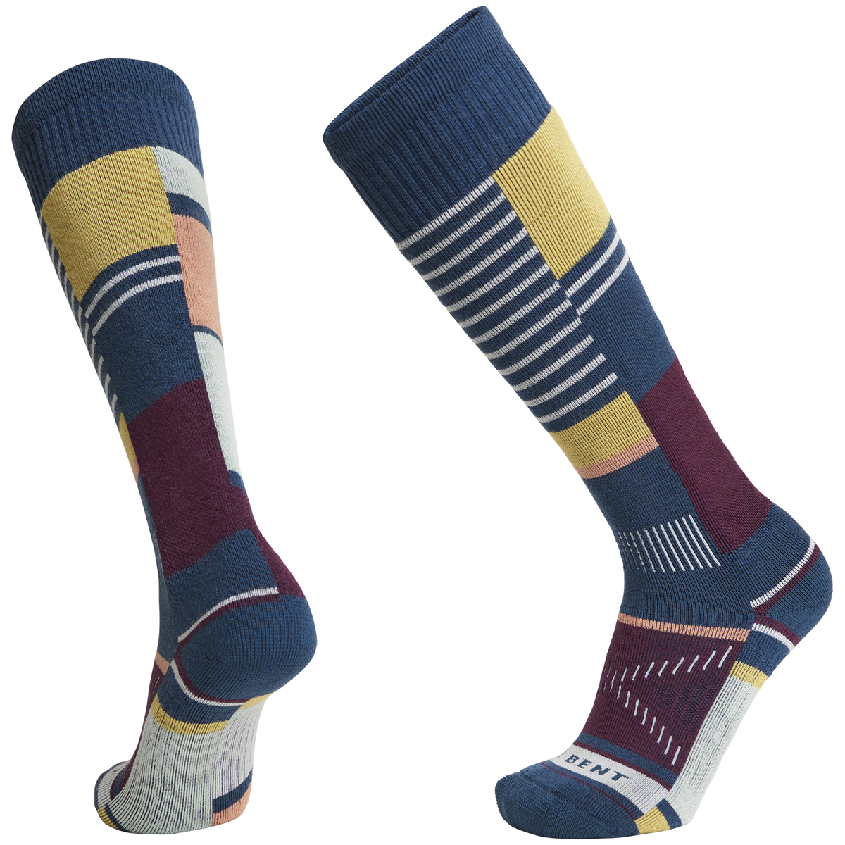 Le Bent Oaken Full Cushion Snow Socks - Women's Papaya Punch