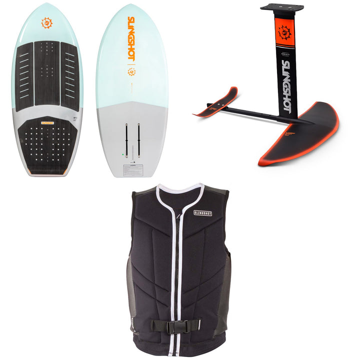 Slingshot Hover Glide FSurf V3 Foil Package + Team V8 Vest 2022