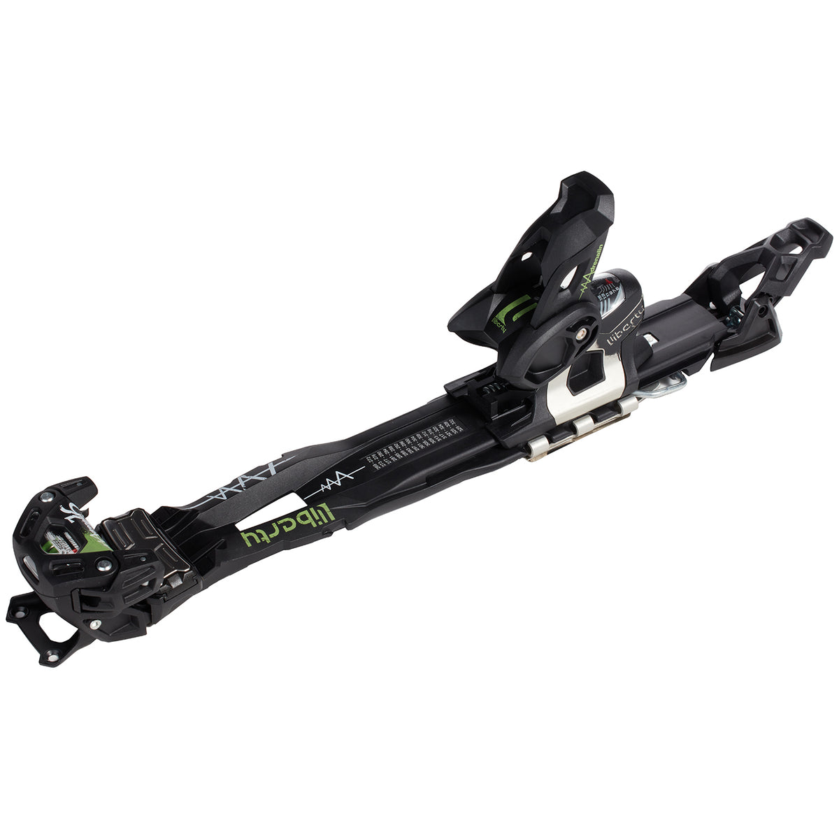 Liberty AAAdrenalin 16 Short Alpine Touring Bindings 2018 Solid Black/Green