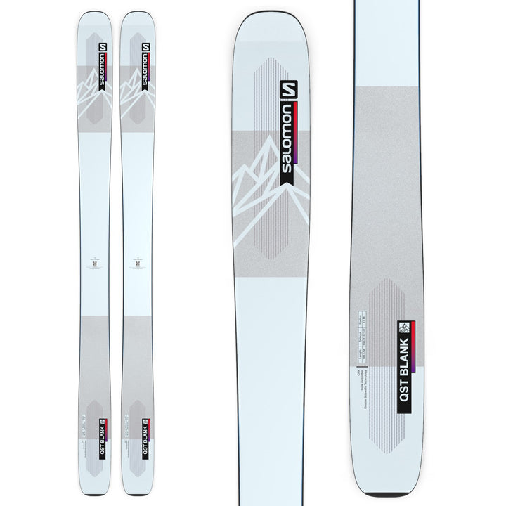 Salomon QST Blank Skis w/ Skins 2023