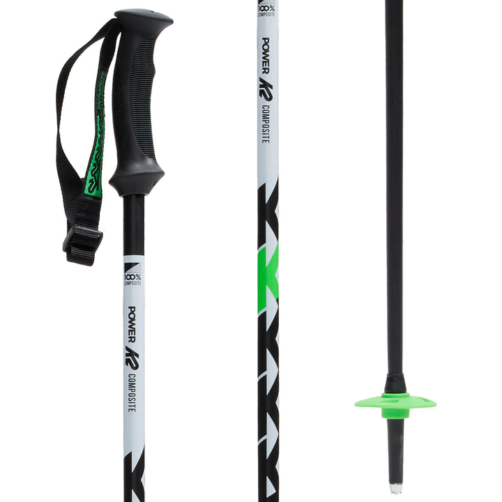 K2 Power Composite Ski Poles 2020 Black