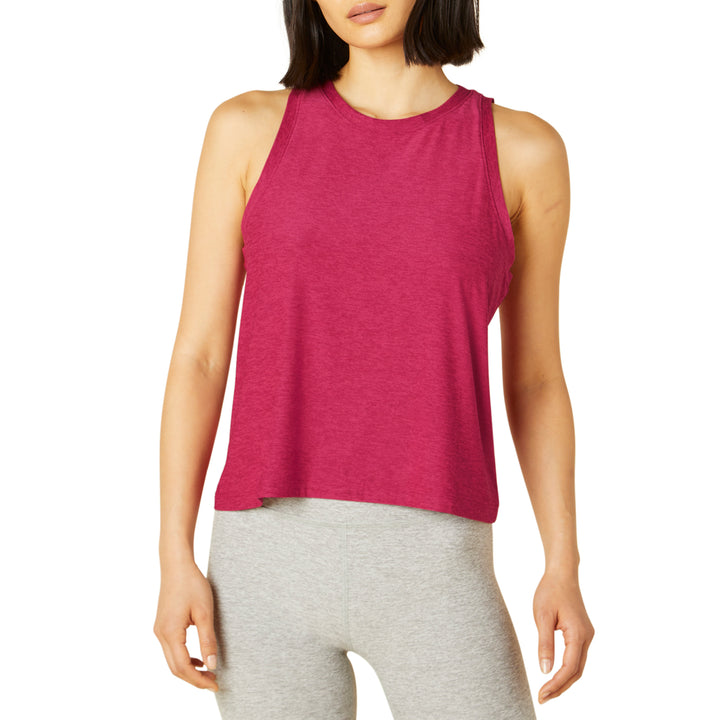 Beyond Yoga Featherweight Rebalance Tank Top - Women's Dragonfruit-Sangria