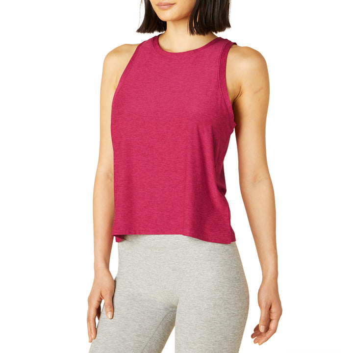 Beyond Yoga Featherweight Rebalance Tank Top - Women's Dragonfruit-Sangria