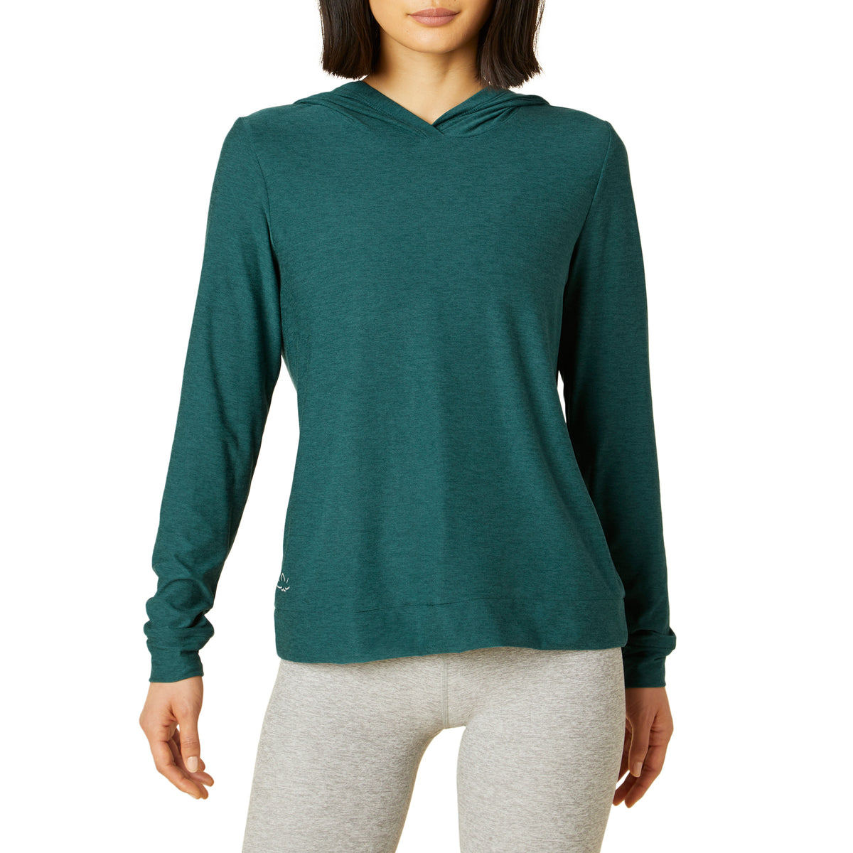 Beyond Yoga Day and Night Hoodie - Women's Deep Sea Heather