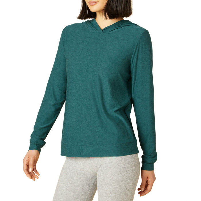 Beyond Yoga Day and Night Hoodie - Women's Deep Sea Heather