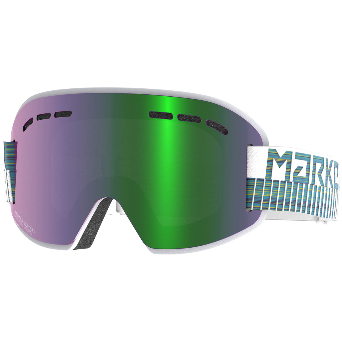 Marker Smooth Operator M Goggles Green Plasma Mirror