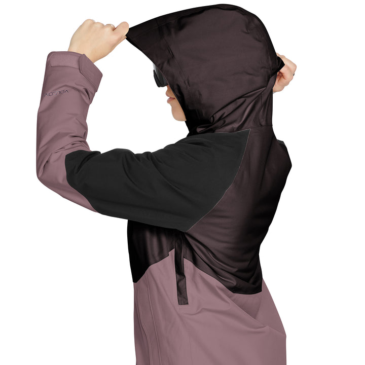 Volcom Aris Insulated GORE-TEX Jacket - Women's Black Plum